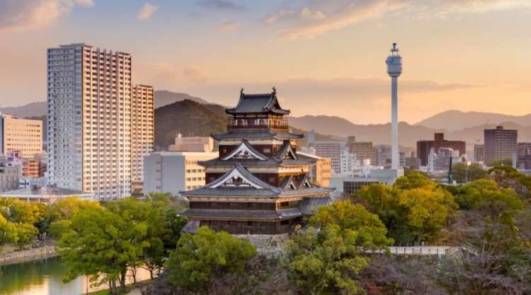 Il castello di Hiroshima